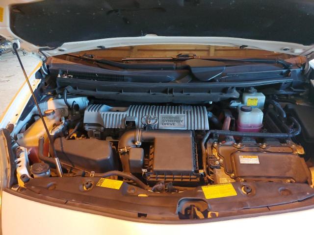 JTDKN3DU0E1827992 - 2014 TOYOTA PRIUS WHITE photo 11