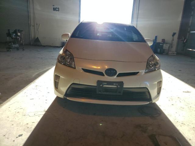 JTDKN3DU0E1827992 - 2014 TOYOTA PRIUS WHITE photo 5