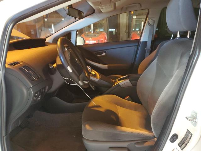 JTDKN3DU0E1827992 - 2014 TOYOTA PRIUS WHITE photo 7