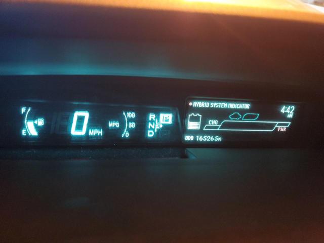 JTDKN3DU0E1827992 - 2014 TOYOTA PRIUS WHITE photo 9