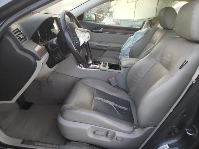 JNKCY01E89M800064 - 2009 INFINITI M35 BASE GRAY photo 7