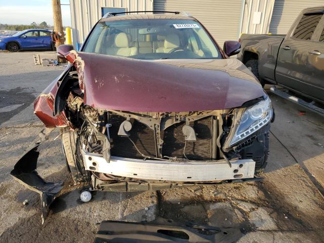 2T2ZK1BA9FC192011 - 2015 LEXUS RX 350 BURGUNDY photo 5