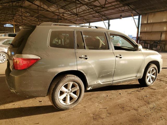 5TDZK3EH2AS003305 - 2010 TOYOTA HIGHLANDER GRAY photo 3