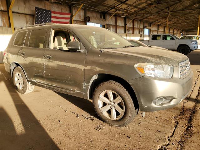 5TDZK3EH2AS003305 - 2010 TOYOTA HIGHLANDER GRAY photo 4