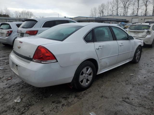 2G1WB5EN4A1176053 - 2010 CHEVROLET IMPALA LT WHITE photo 3