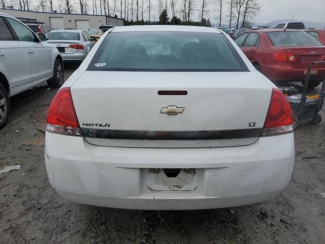 2G1WB5EN4A1176053 - 2010 CHEVROLET IMPALA LT WHITE photo 6