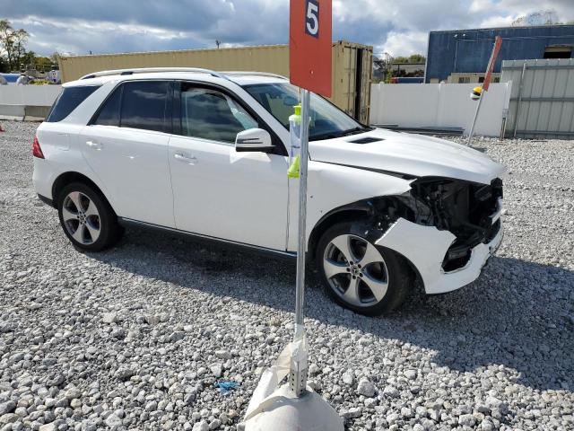 4JGDA5HB1JB046262 - 2018 MERCEDES-BENZ GLE 350 4MATIC WHITE photo 4