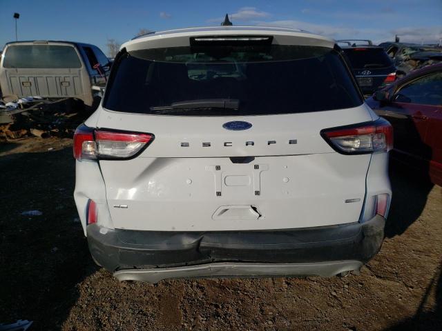 1FMCU0BZXMUA91415 - 2021 FORD ESCAPE SE WHITE photo 6