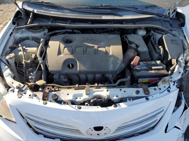 5YFBU4EE7DP097718 - 2013 TOYOTA COROLLA BASE თეთრი ფოტო 11