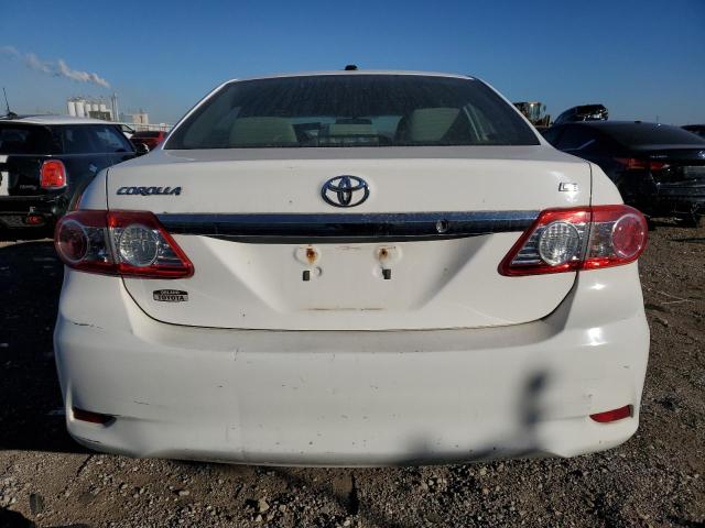 5YFBU4EE7DP097718 - 2013 TOYOTA COROLLA BASE თეთრი ფოტო 6