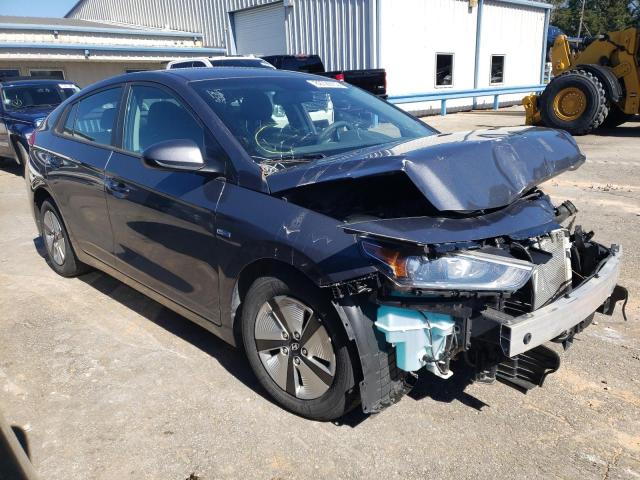 KMHC65LC3KU158029 - 2019 HYUNDAI IONIQ BLUE GRAY photo 4