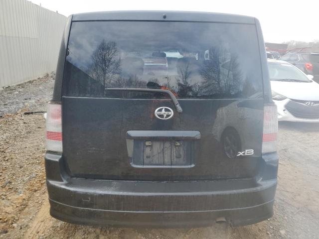 JTLKT324X64059662 - 2006 TOYOTA SCION XB BLACK photo 6