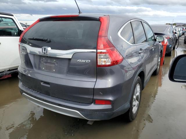 5J6RM4H57GL062369 - 2016 HONDA CR-V EX GRAY photo 3