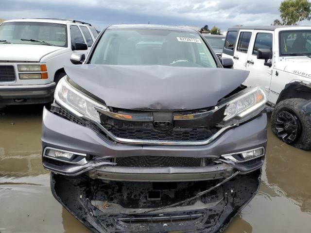 5J6RM4H57GL062369 - 2016 HONDA CR-V EX GRAY photo 5