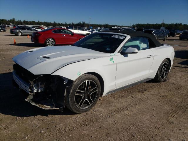 1FATP8UH4J5166426 - 2018 FORD MUSTANG WHITE photo 1
