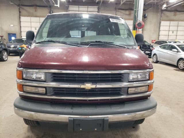 1GNGG25R9W1034218 - 1998 CHEVROLET EXPRESS G2 BURGUNDY photo 5