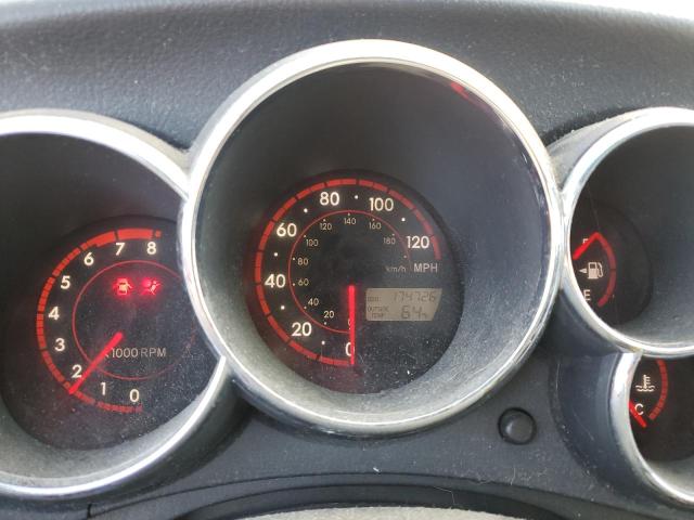 2T1KR32EX6C620409 - 2006 TOYOTA COROLLA MA XR BLACK photo 9