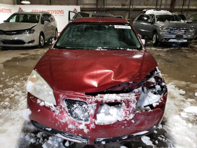 1G2ZH57N284205262 - 2008 PONTIAC G6 GT RED photo 5