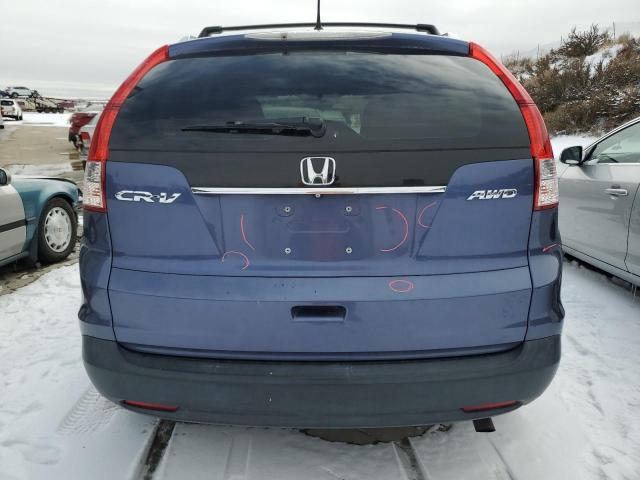 2HKRM4H30DH681321 - 2013 HONDA CR-V LX BLUE photo 6