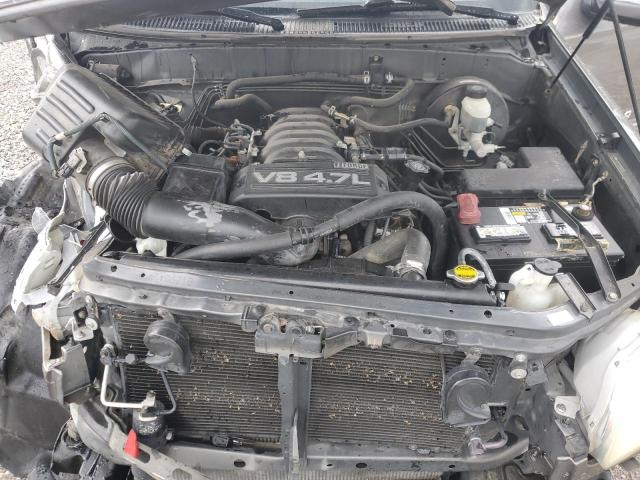 5TBRT34146S479170 - 2006 TOYOTA TUNDRA ACCESS CAB SR5 GRAY photo 11