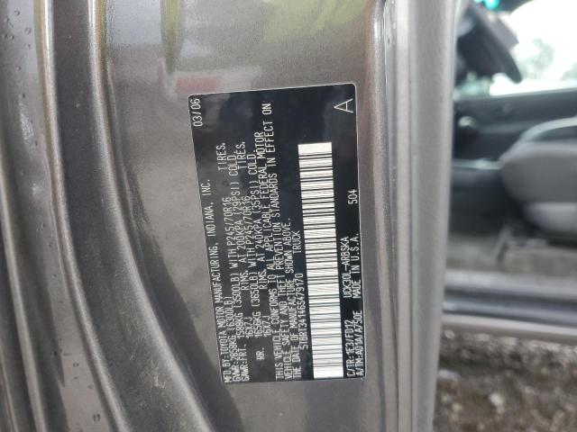 5TBRT34146S479170 - 2006 TOYOTA TUNDRA ACCESS CAB SR5 GRAY photo 13