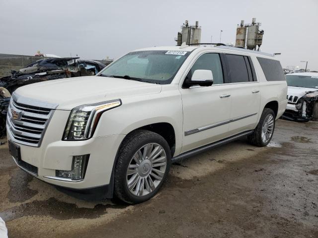 1GYS4UKJ4FR612064 - 2015 CADILLAC ESCALADE ESV PLATINUM ბეჟი ფოტო 1