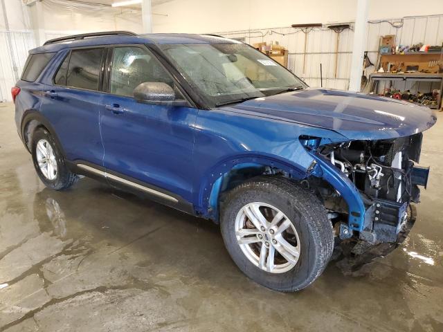 1FMSK8DH7LGC08319 - 2020 FORD EXPLORER XLT أزرق صورة 4