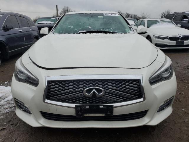 JN1EV7AR0GM342809 - 2016 INFINITI Q50 PREMIUM WHITE photo 5