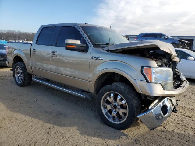 1FTFW1EF5BFA17548 - 2011 FORD F150 SUPERCREW TAN photo 4