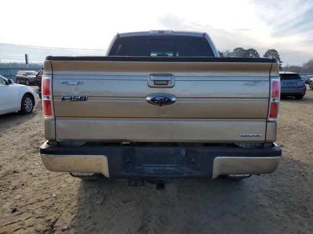 1FTFW1EF5BFA17548 - 2011 FORD F150 SUPERCREW TAN photo 6