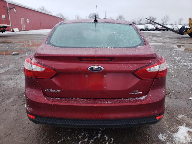 1FADP3F20EL364485 - 2014 FORD FOCUS SE RED photo 6