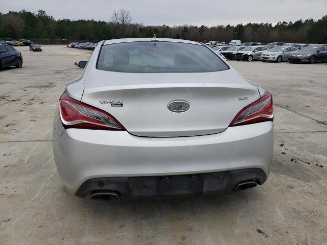 KMHHT6KD9DU093057 - 2013 HYUNDAI GENESIS CO 2.0T SILVER photo 6