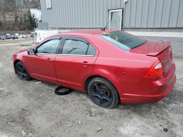 3FAHP0HG9AR349889 - 2010 FORD FUSION SE RED photo 2