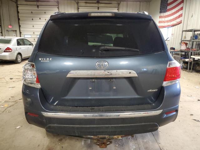 5TDBK3EH5DS200619 - 2013 TOYOTA HIGHLANDER BASE GRAY photo 6