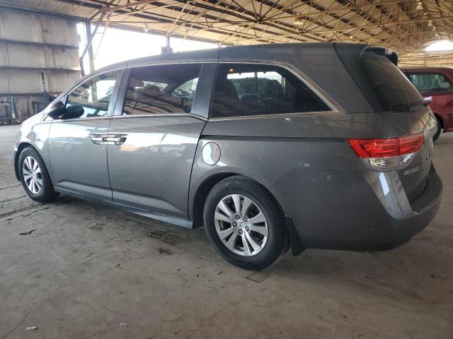 5FNRL5H62EB134862 - 2014 HONDA ODYSSEY EXL GRAY photo 2