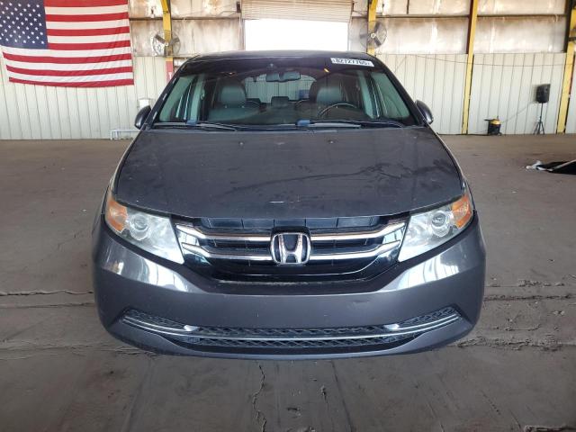 5FNRL5H62EB134862 - 2014 HONDA ODYSSEY EXL GRAY photo 5