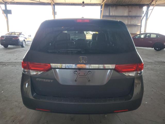 5FNRL5H62EB134862 - 2014 HONDA ODYSSEY EXL GRAY photo 6