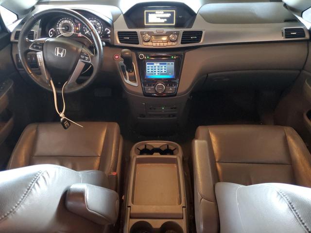 5FNRL5H62EB134862 - 2014 HONDA ODYSSEY EXL GRAY photo 8