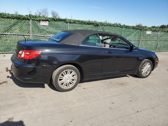 1C3LC55R98N691394 - 2008 CHRYSLER SEBRING TOURING BLACK photo 3