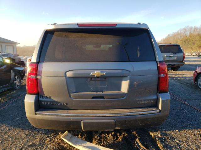 1GNSKJKC9KR249550 - 2019 CHEVROLET SUBURBAN K1500 PREMIER GRAY photo 6