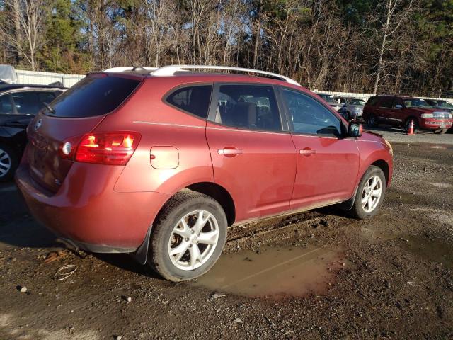 JN8AS58T79W041542 - 2009 NISSAN ROGUE S BURGUNDY photo 3