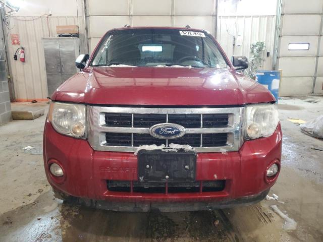 1FMCU0DG6BKA81453 - 2011 FORD ESCAPE XLT RED photo 5