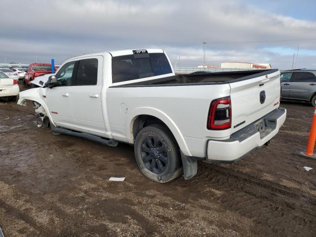 3C6UR5FJ6LG213868 - 2020 RAM 2500 LARAMIE WHITE photo 2