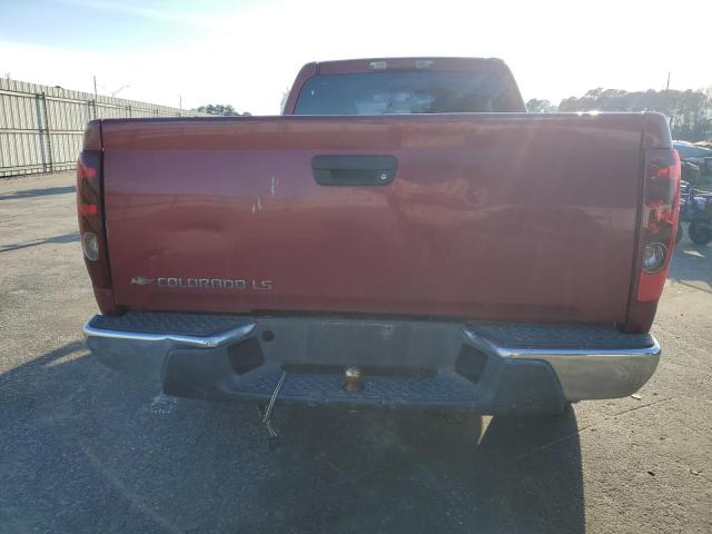 1GCCS146558255036 - 2005 CHEVROLET COLORADO RED photo 6