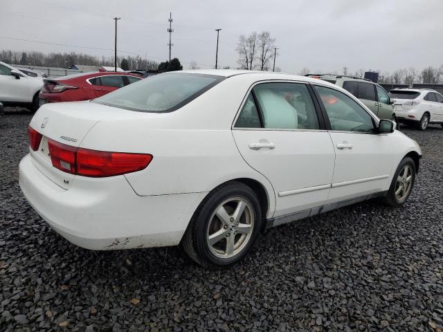 1HGCM56415L004381 - 2005 HONDA ACCORD LX WHITE photo 3