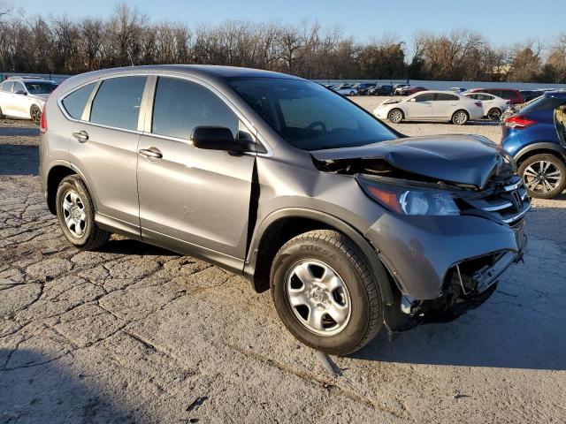 2HKRM3H39DH520024 - 2013 HONDA CR-V LX GRAY photo 4