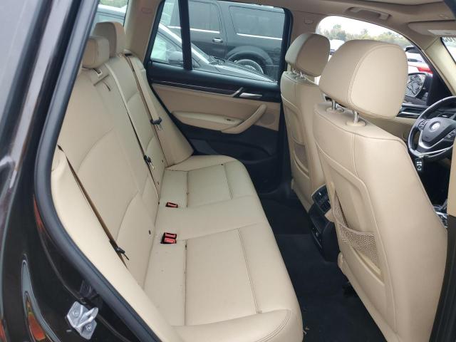 5UXWX9C53G0D78052 - 2016 BMW X3 XDRIVE28I BROWN photo 11