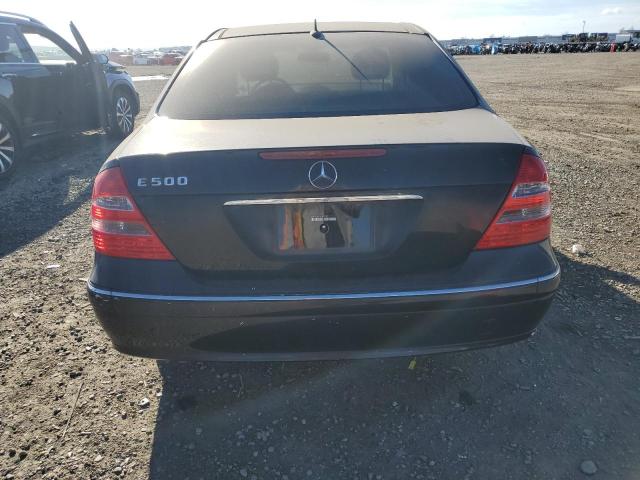 WDBUF70J16A837150 - 2006 MERCEDES-BENZ E 500 BLACK photo 6