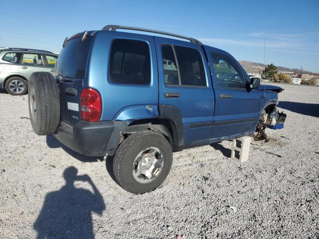 1J4GL48K76W270197 - 2006 JEEP LIBERTY SPORT 蓝色 照片 3