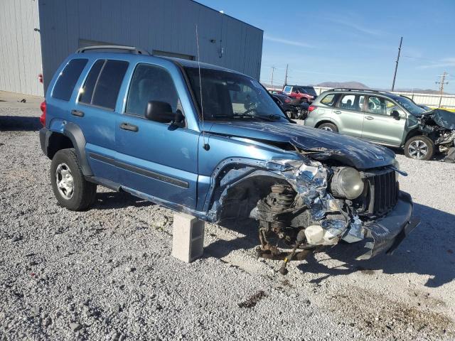 1J4GL48K76W270197 - 2006 JEEP LIBERTY SPORT 蓝色 照片 4